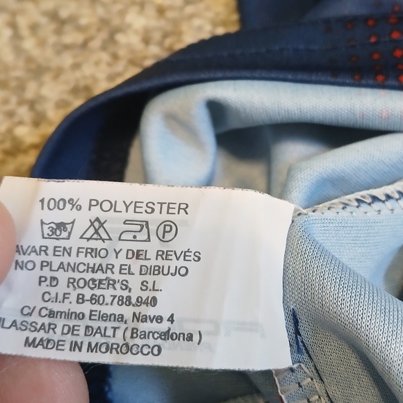 FC Barcelona Qatar Foundation Neymar Jr #11 Soccer Jersey Boys Size 14 - Picture 5 of 5